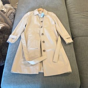 LOFT Trench Coat Tan XXS Petites Brand-new with Tags